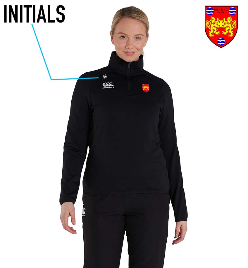 Birr RFC Canterbury Club 1/4 Zip Mid Layer Training Top - Team Wear Store.ie