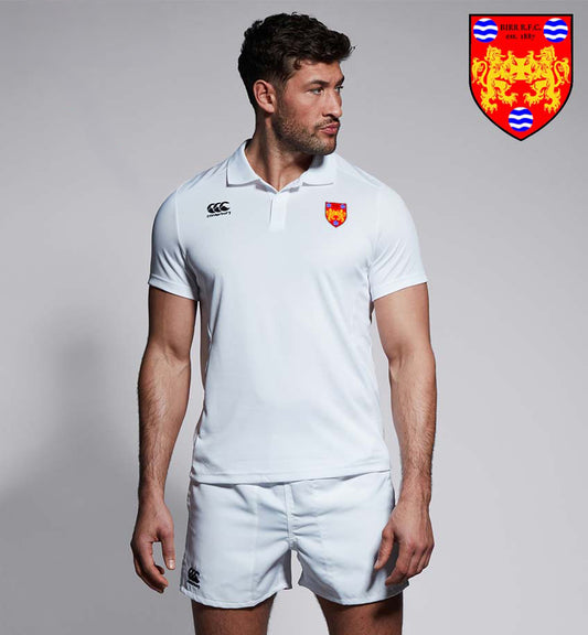 Birr RFC Canterbury Club White Polo Shirt
