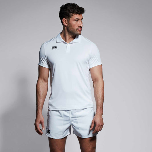 Canterbury Club White Polo Shirt