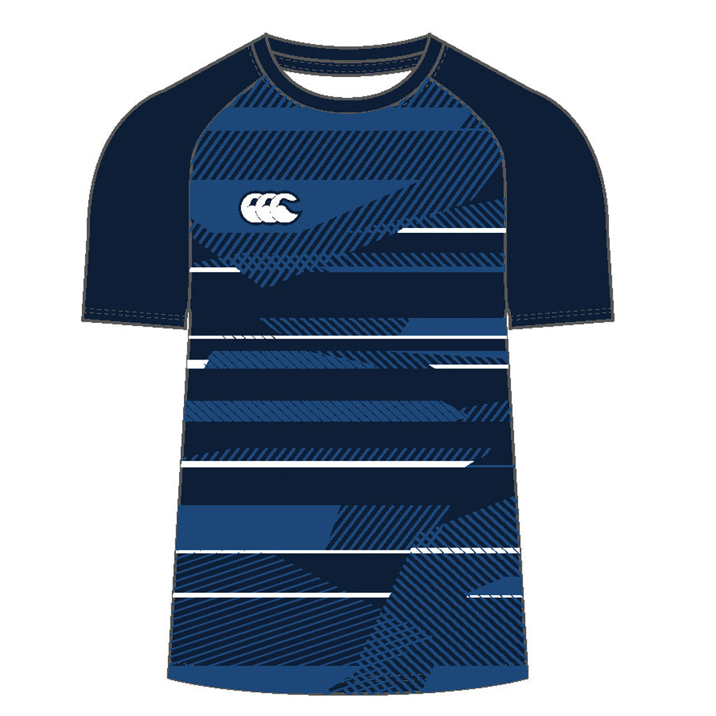 Dungarvan RFC Canterbury Eco Training Tee NAVY / Royal / White