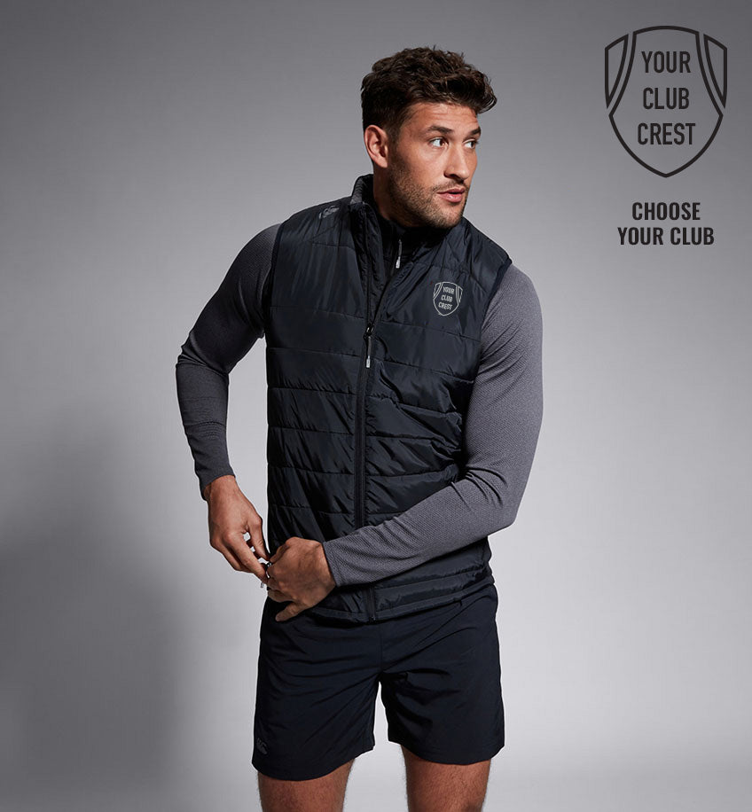 Canterbury Elite Black Bodywarmer *LIMITED EDITION*