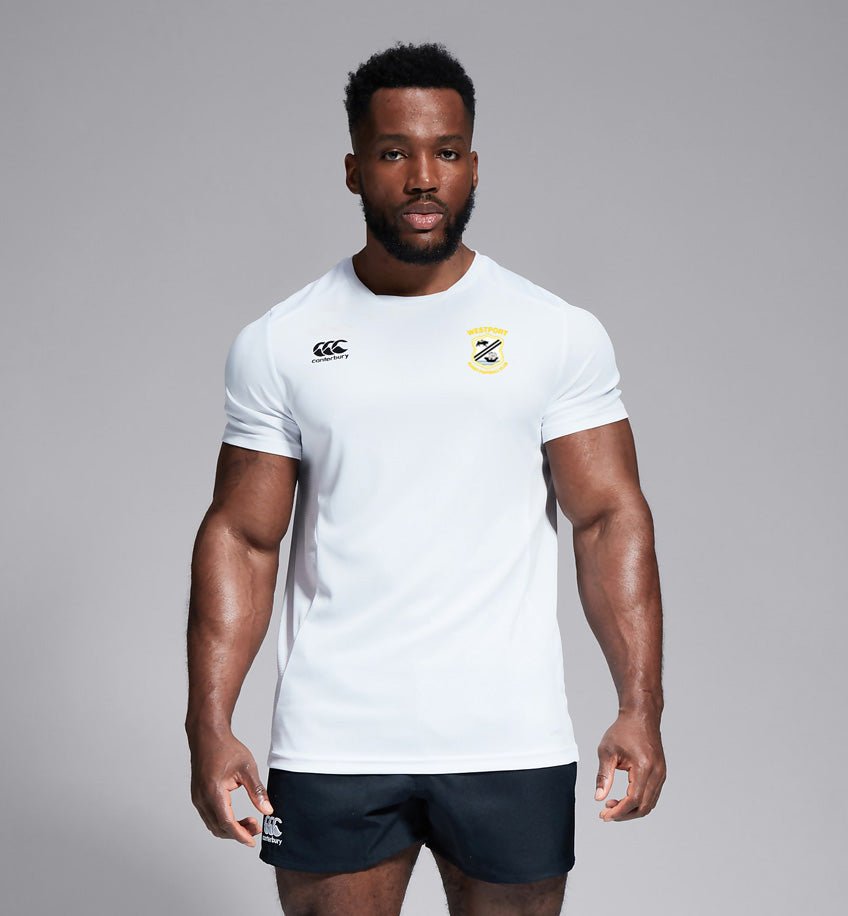 Canterbury Mens Club White Tee Shirt - Team Wear Store.ie
