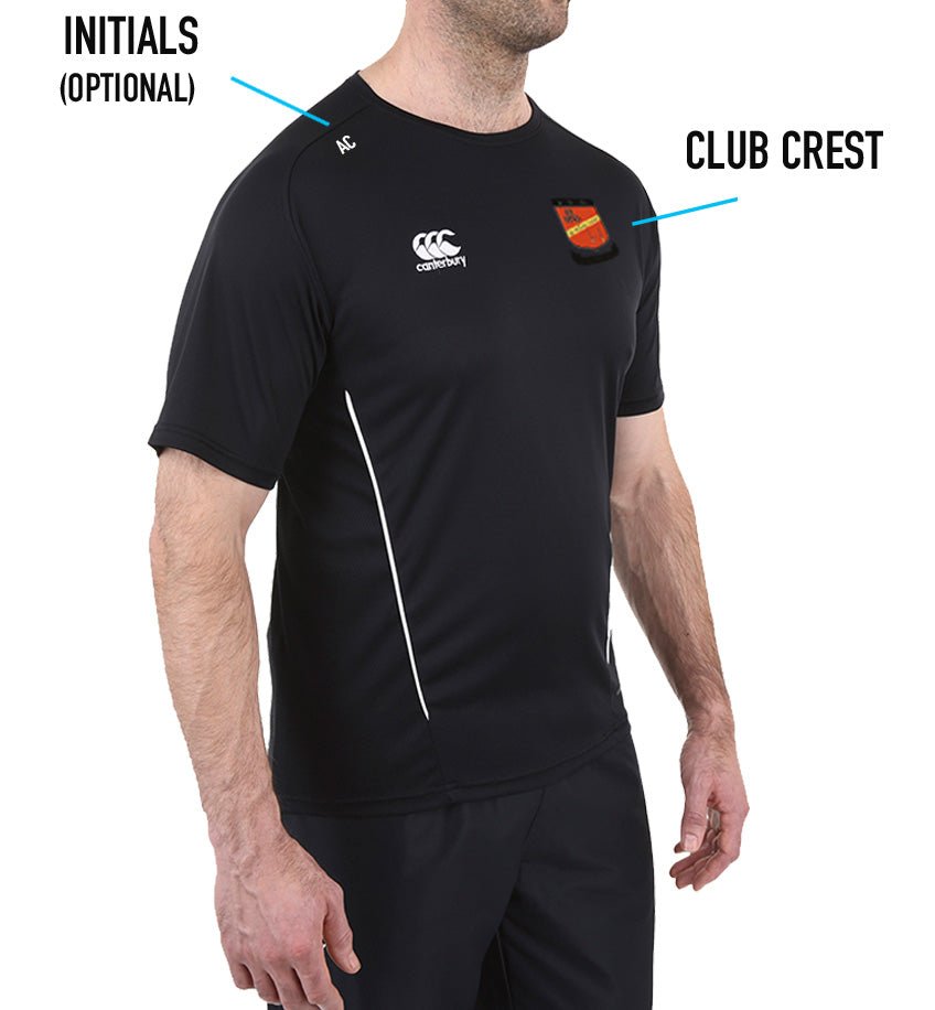 Canterbury Team Sale Performance Black T-Shirt - Team Wear Store.ie