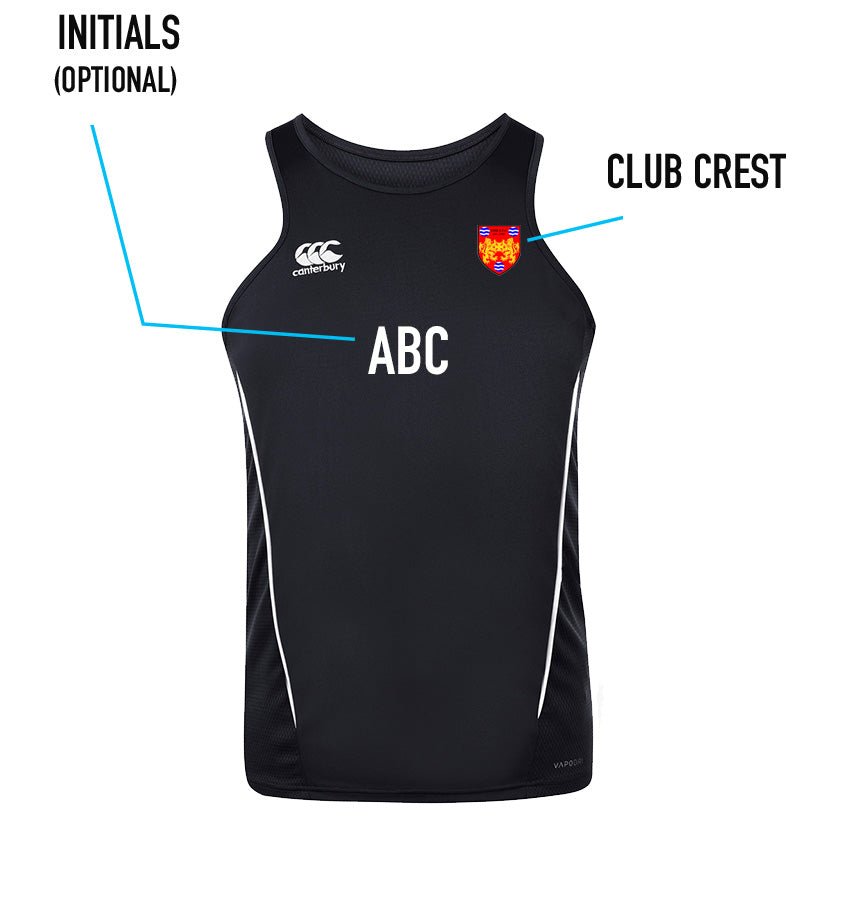 Canterbury Team Sale Team Black Gym Singlet - Team Wear Store.ie