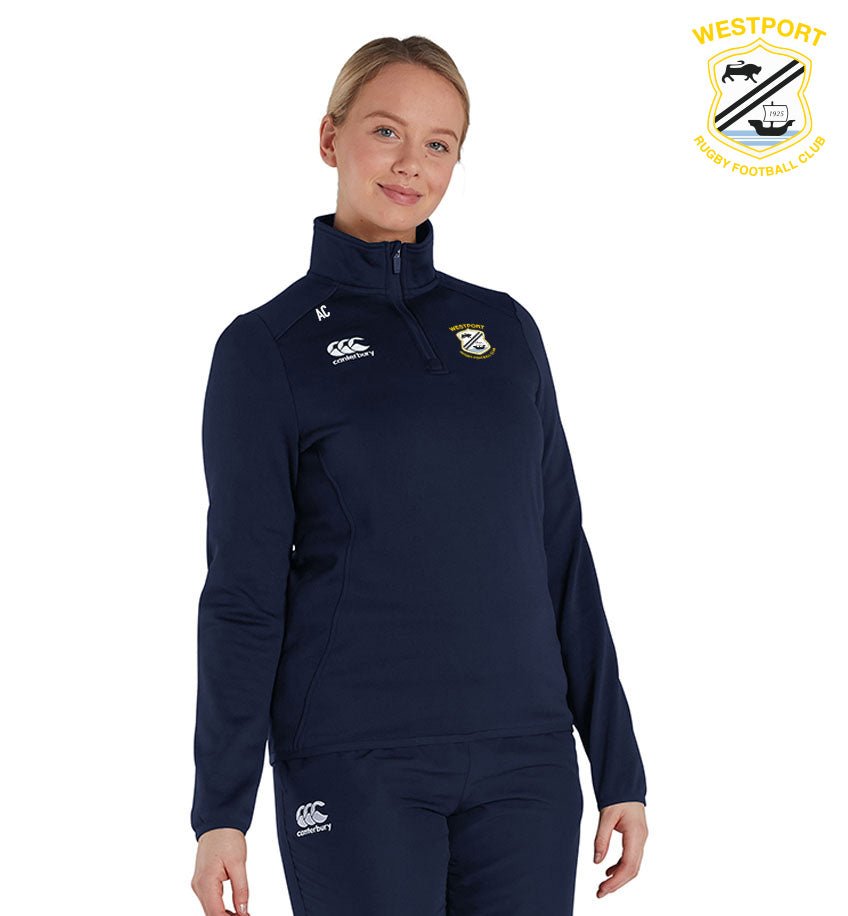 Westport RFC Canterbury Club 1/4 Zip Training Top - Team Wear Store.ie