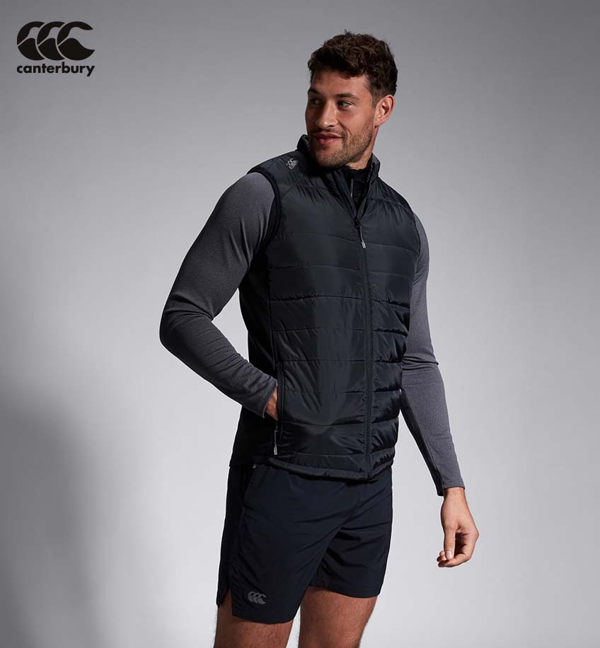 Canterbury Elite Black Bodywarmer *LIMITED EDITION*