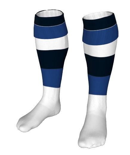 Crosshaven RFC Hooped Team Socks - Due Mid August