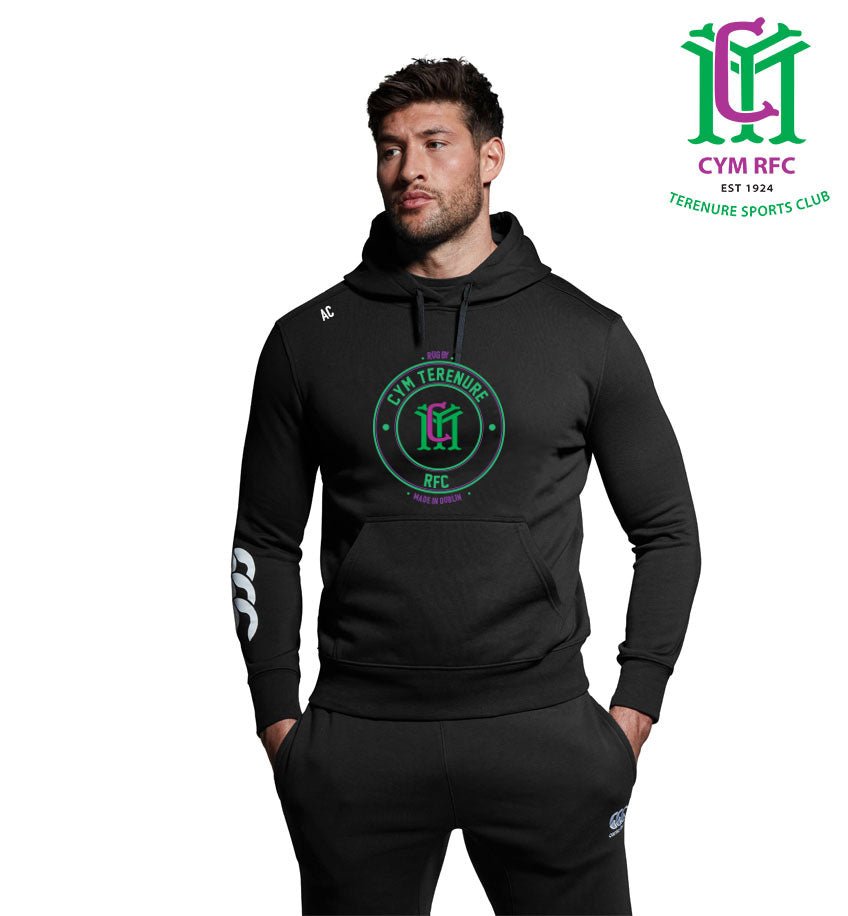 CYM Terenure RFC Canterbury Club Round Print Hoody - Team Wear Store.ie