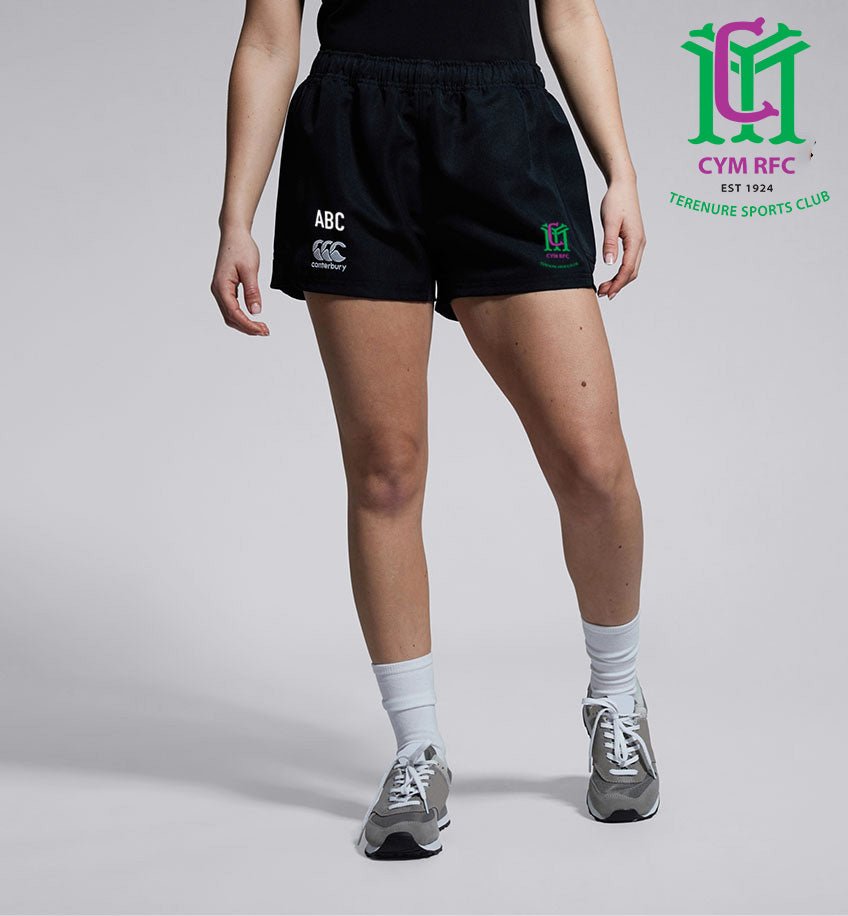 CYM Terenure RFC Women's Canterbury Rugby Shorts - Team Wear Store.ie