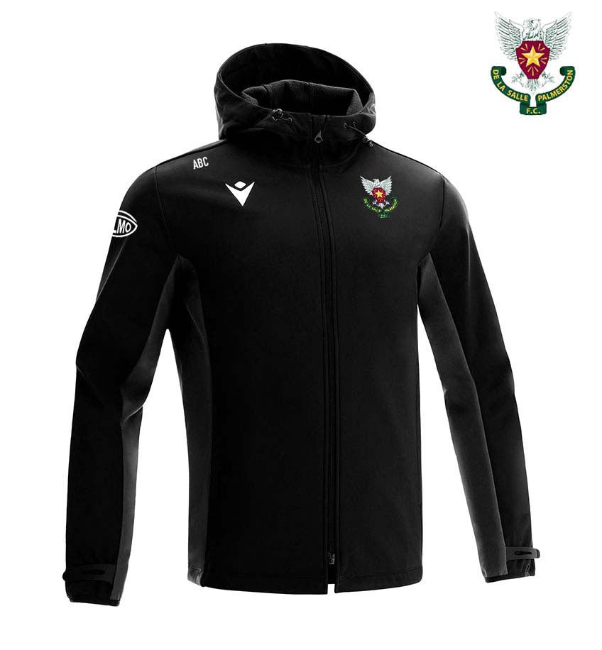 De La Salle Palmerston FC Macron Hooded Soft - Shell Himalaya Jacket - Team Wear Store.ie