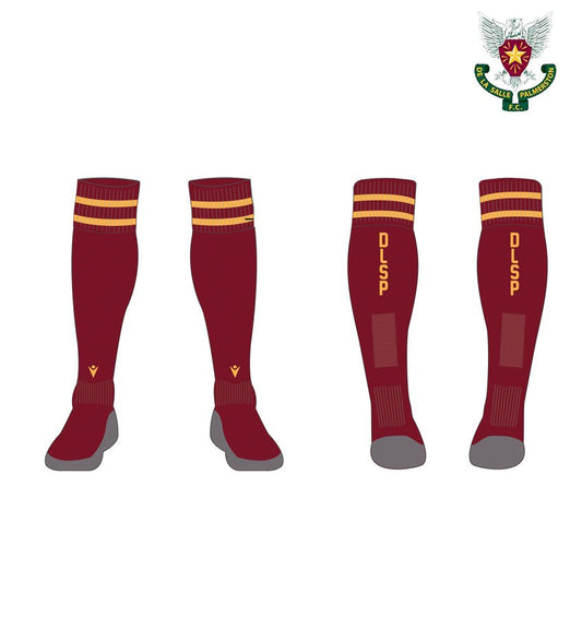 De La Salle Palmerston FC Macron Team Socks - Team Wear Store.ie