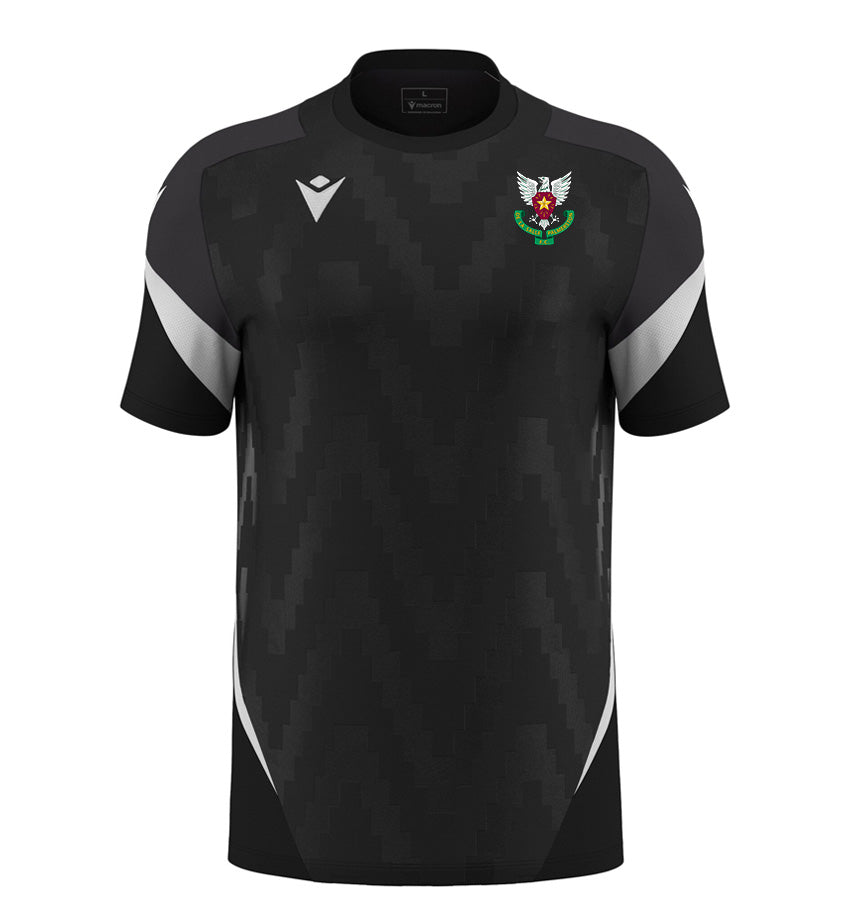 De La Salle Palmerston Macron Green and Black Totem T-Shirt