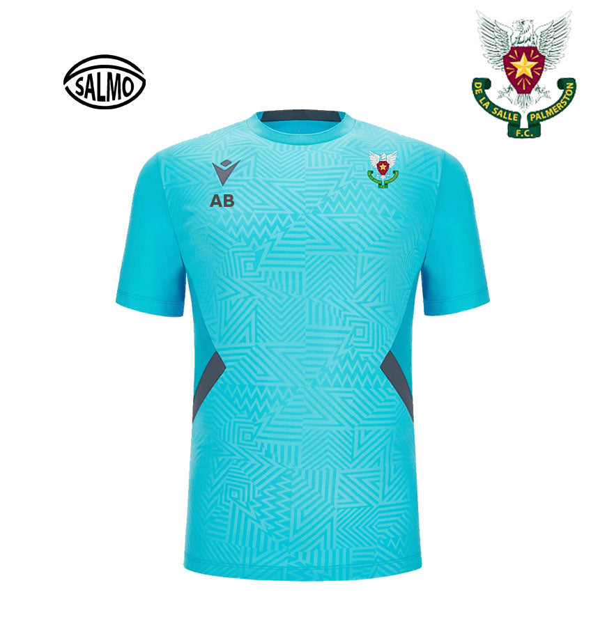 De La Salle Palmerston Macron Sky and White Shedir T-Shirt