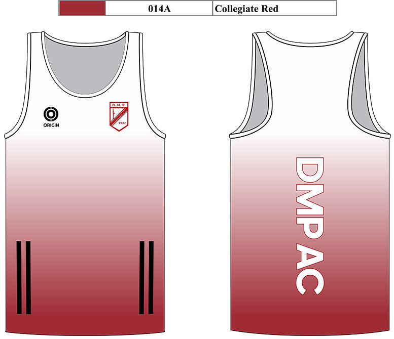 DMP AC Origin Custom Junior Running Singlet