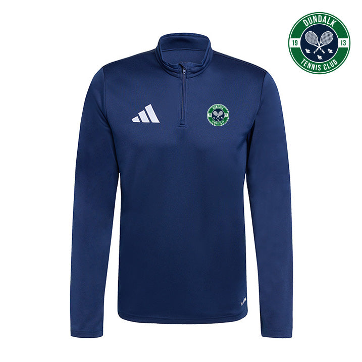 Dundalk Tennis Club Adidas Entrada 26 1/4 Zip Navy Training Top