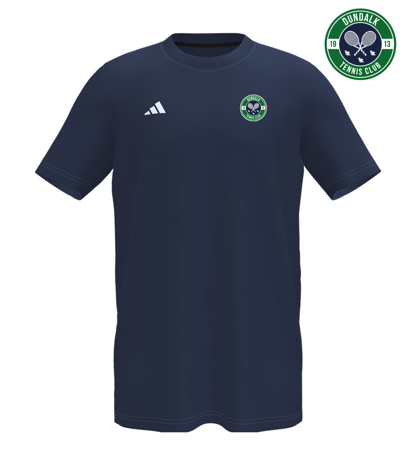 Dundalk Tennis Club Court Navy Tee