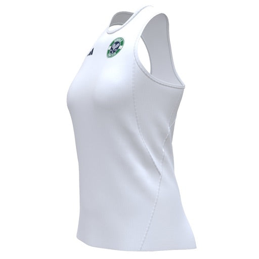 Dundalk Tennis Club Women's Court White Tank Top