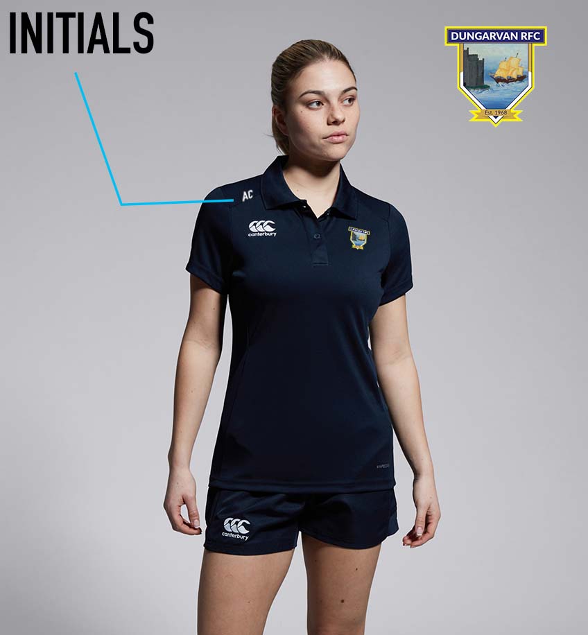 Dungarvan RFC Canterbury Club Polo Shirt *WOMENS FIT* - Team Wear Store.ie