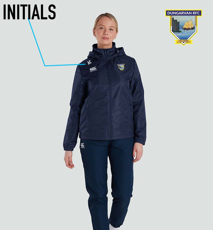 Dungarvan RFC Canterbury Club VAPOSHIELD Rain Jacket *WOMENS FIT* - Team Wear Store.ie