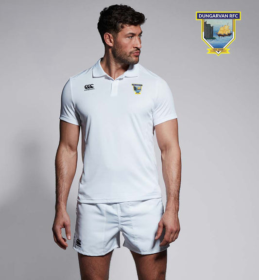 Dungarvan RFC Canterbury Club White Polo Shirt