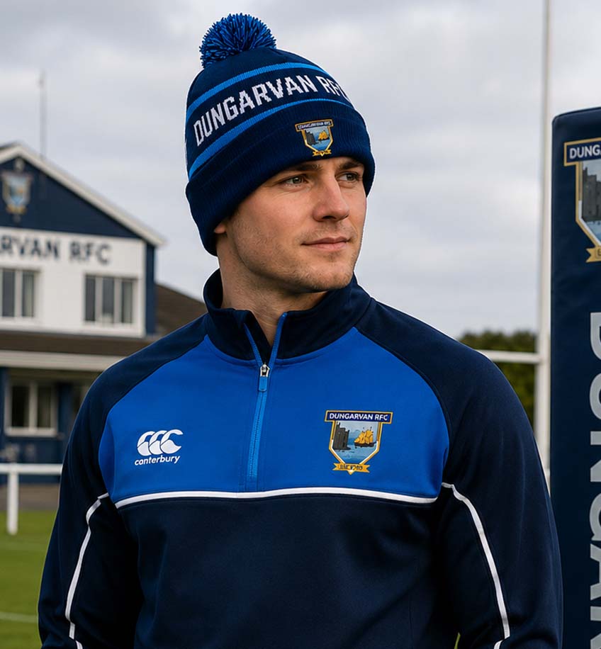 Dungarvan RFC Official Bobble Hat