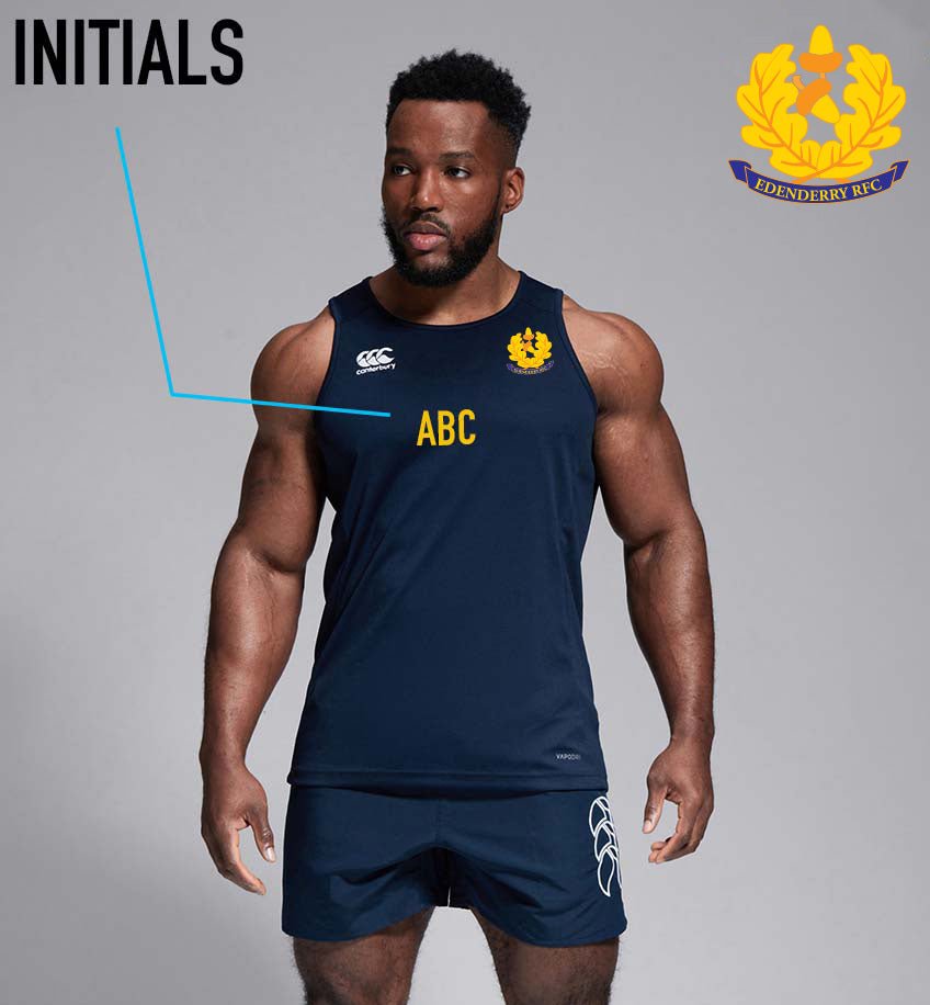 Edenderry RFC Canterbury Club Dry Singlet - Team Wear Store.ie