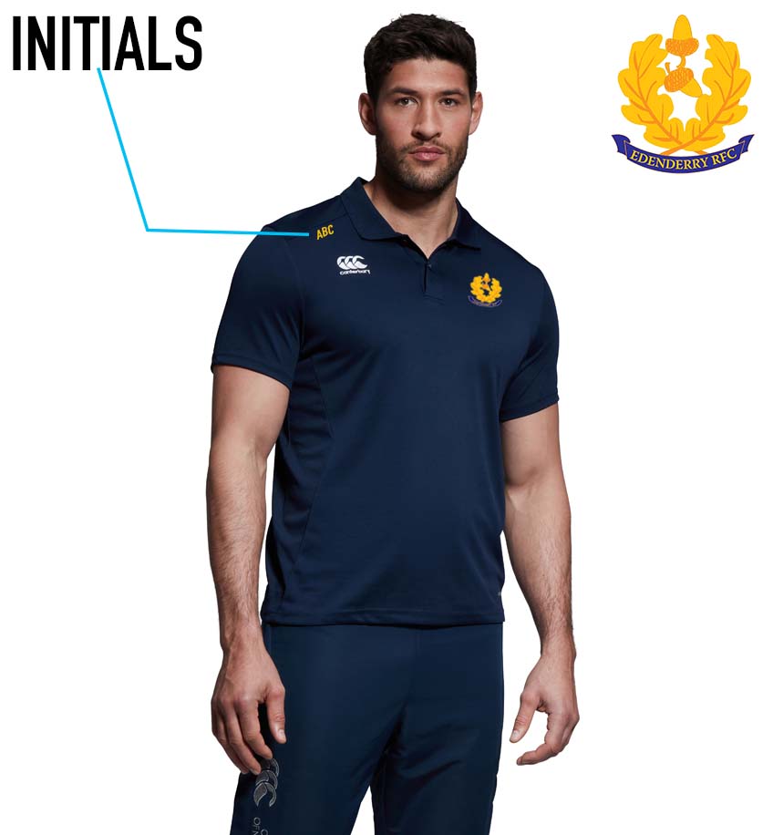 Edenderry RFC Canterbury Club Polo Shirt - Team Wear Store.ie