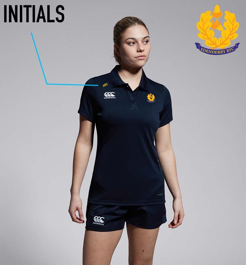 Edenderry RFC Canterbury Club Polo Shirt - Team Wear Store.ie