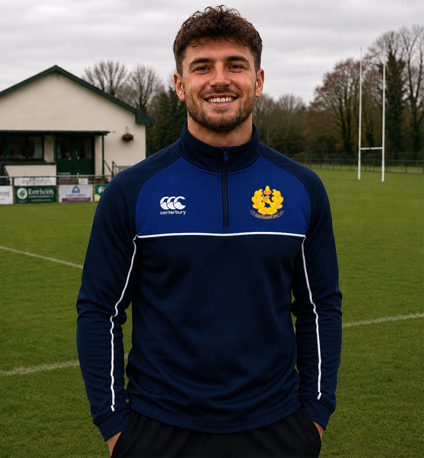 Edenderry RFC Legacy 1/4 Zip Canterbury Thermal Fleece