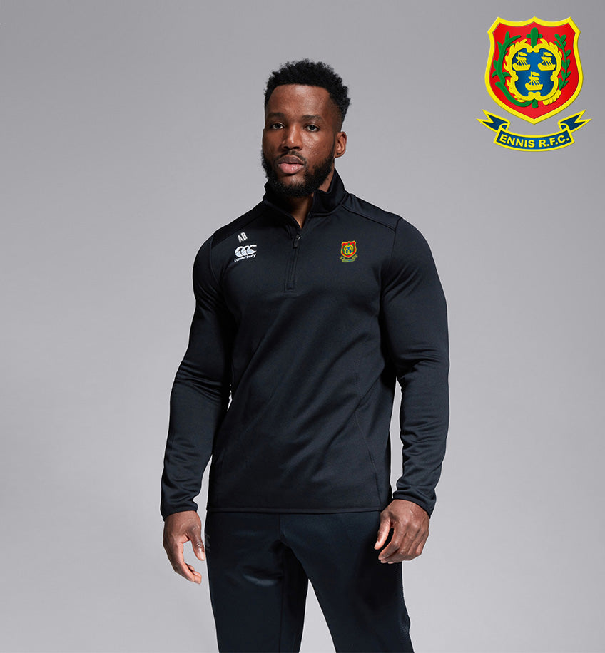 Ennis RFC Canterbury Club 1/4 Zip Mid Layer Training Top