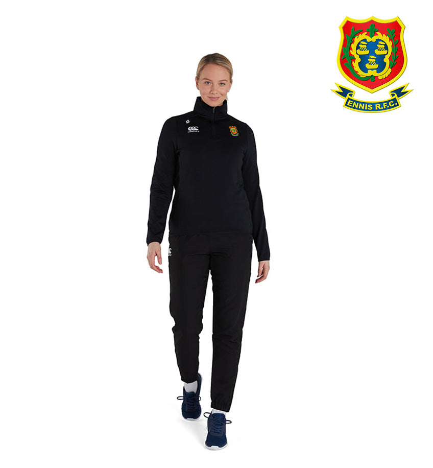 Ennis RFC Canterbury Club 1/4 Zip Mid Layer Training Top