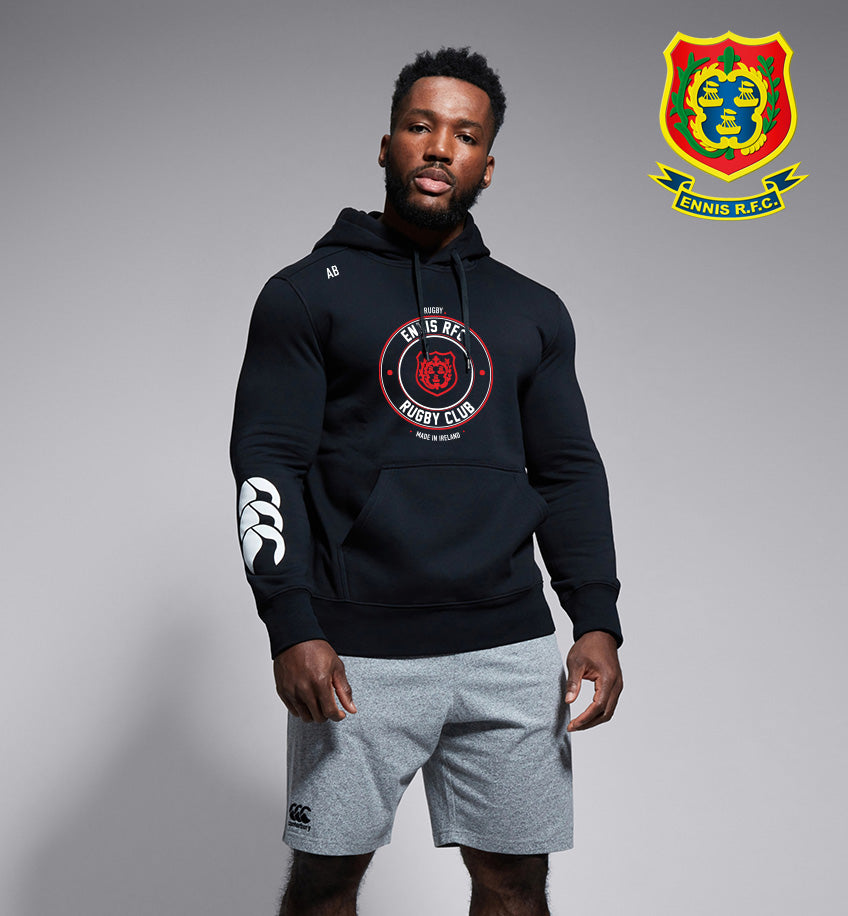 Ennis RFC Canterbury Round Print Club Hoody Mens, Women's and Junior fits