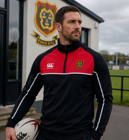 Ennis RFC Canterbury Thermal 1/4 Zip Top