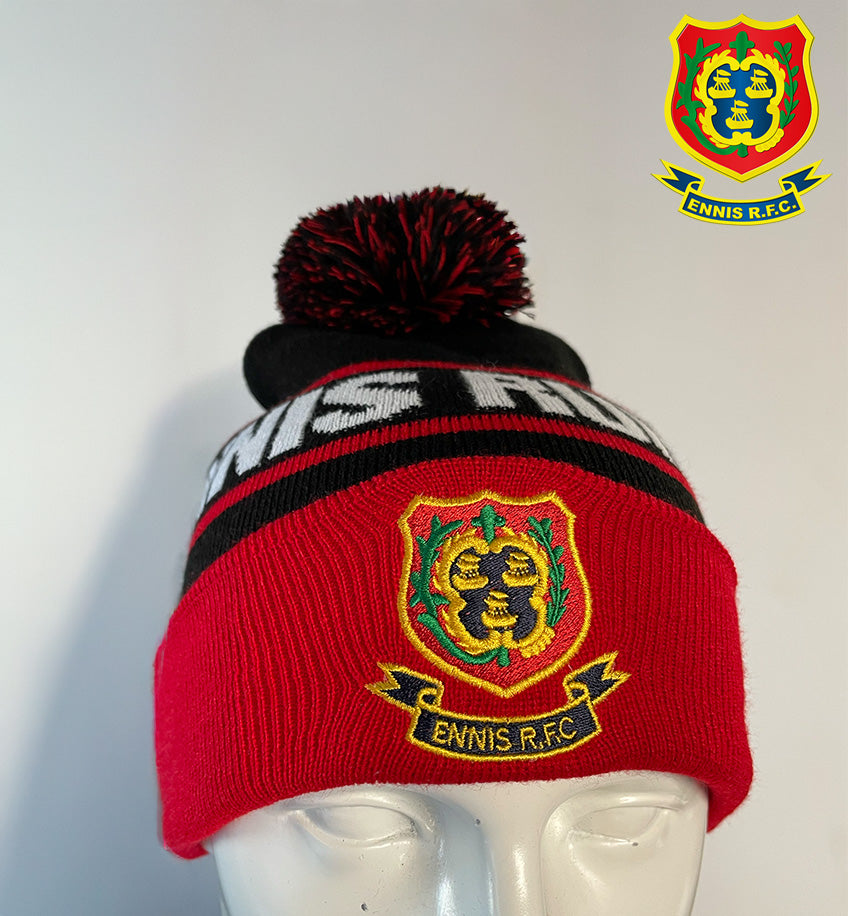 Ennis RFC Official Bobble Hat