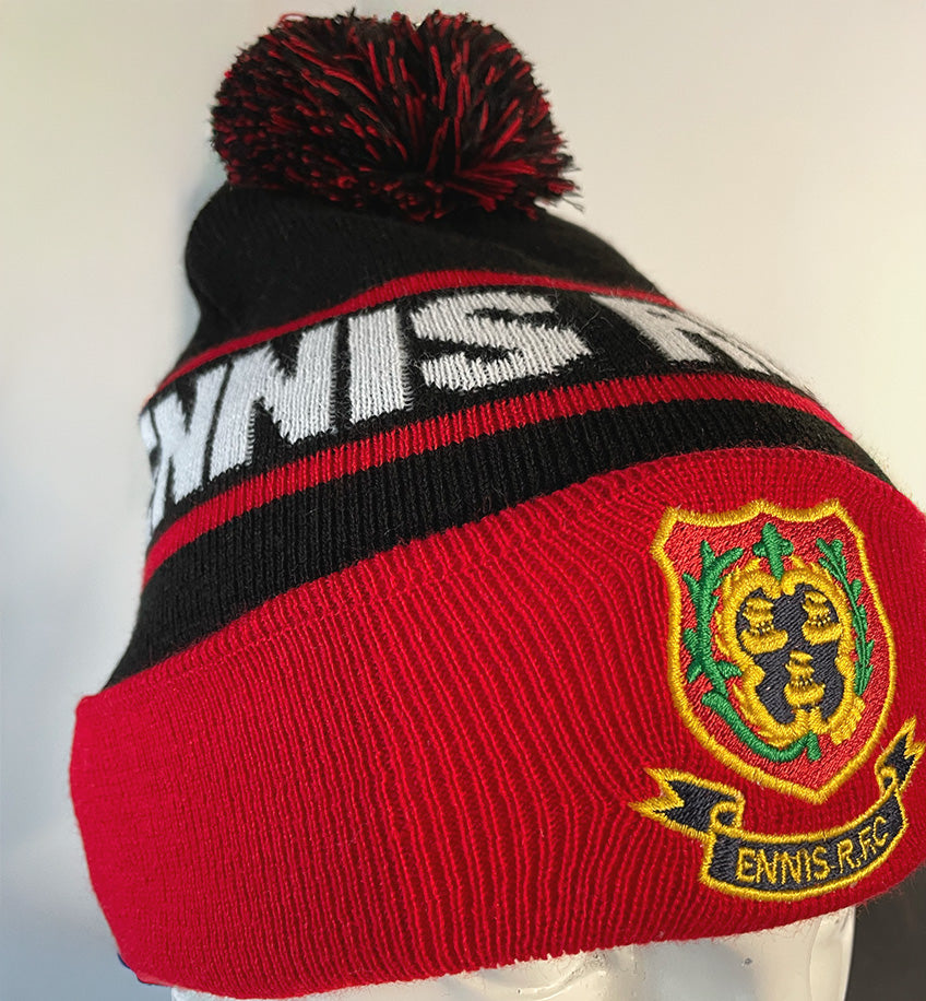 Ennis RFC Official Bobble Hat