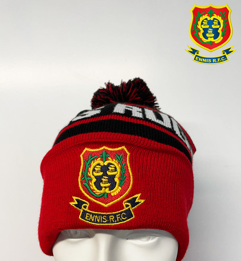 Ennis RFC Official Bobble Hat