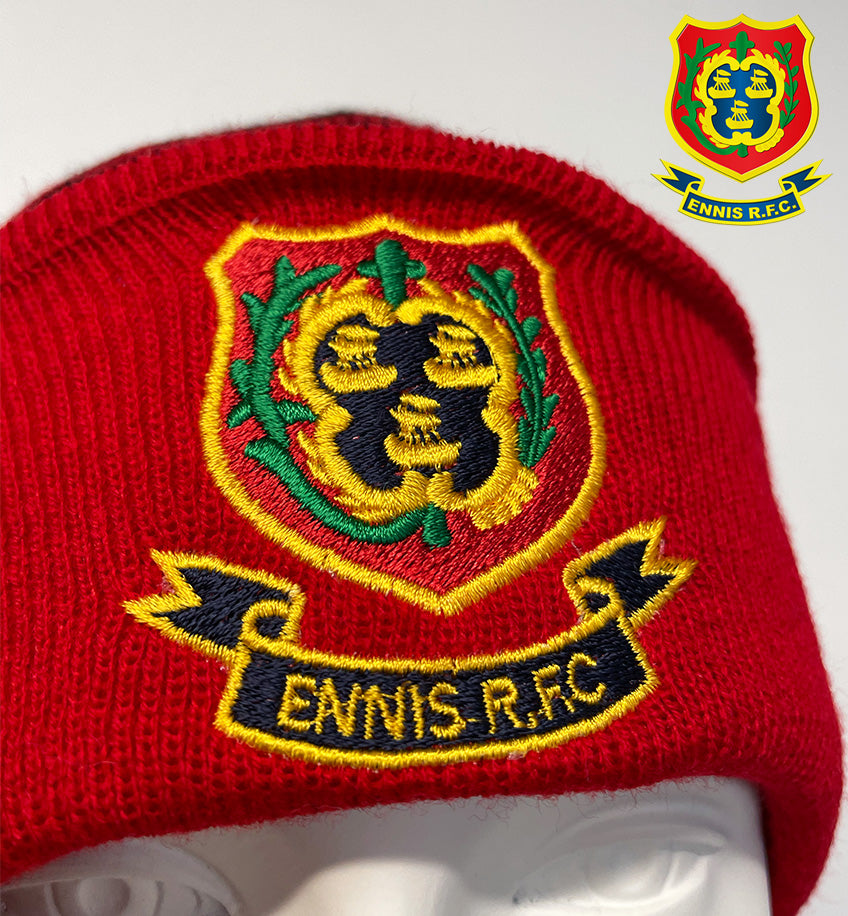 Ennis RFC Official Bobble Hat
