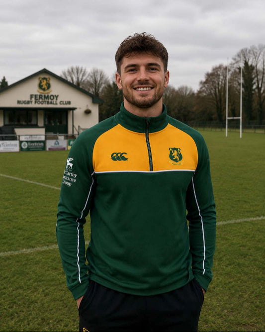 Fermoy RFC Canterbury Thermal 1/4 Zip Top