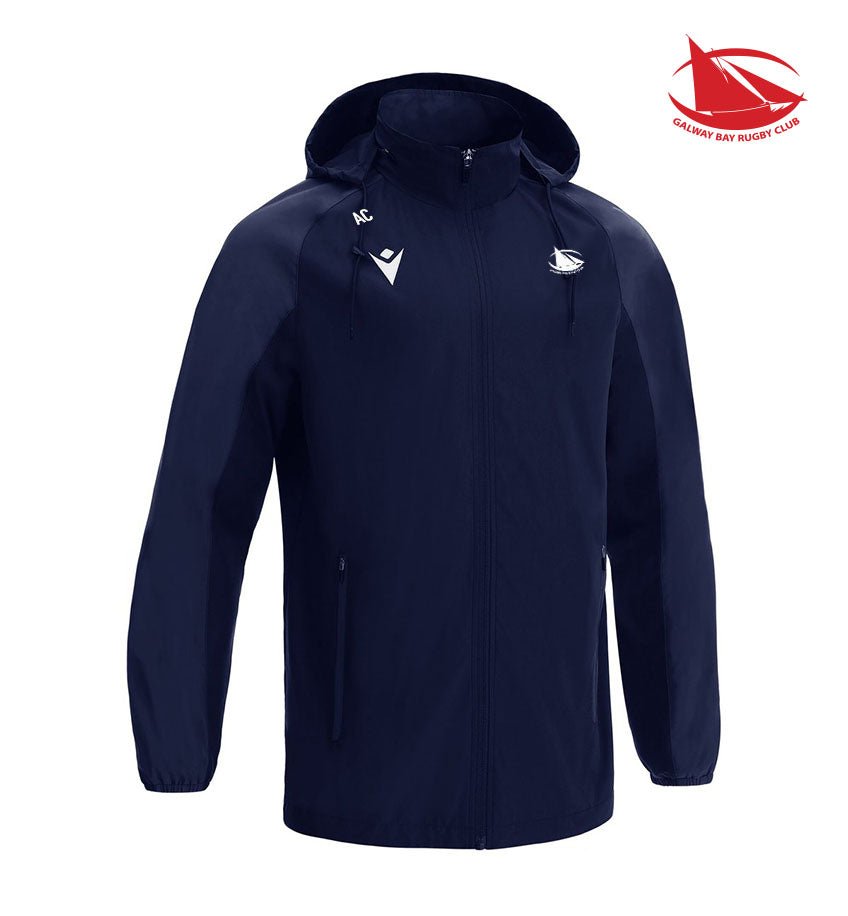 Galway Bay RFC Macron Elbrus Rain Jacket - Team Wear Store.ie