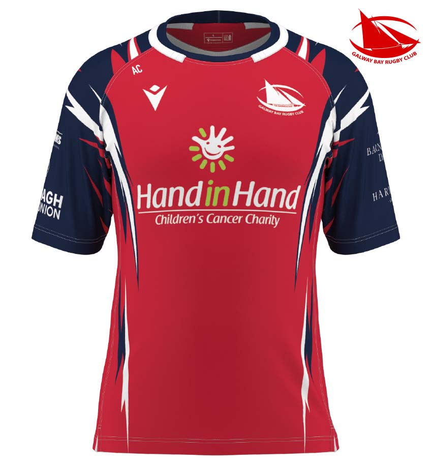 Galway Bay RFC Macron Rugby Jersey - Team Wear Store.ie