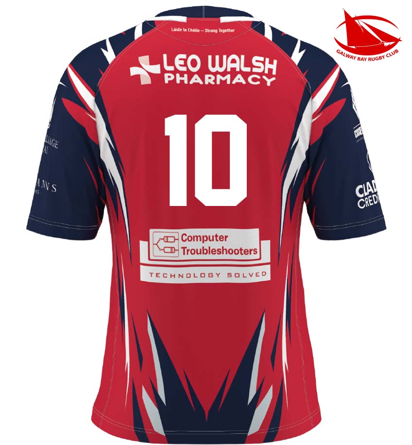 Galway Bay RFC Macron Rugby Jersey - Team Wear Store.ie