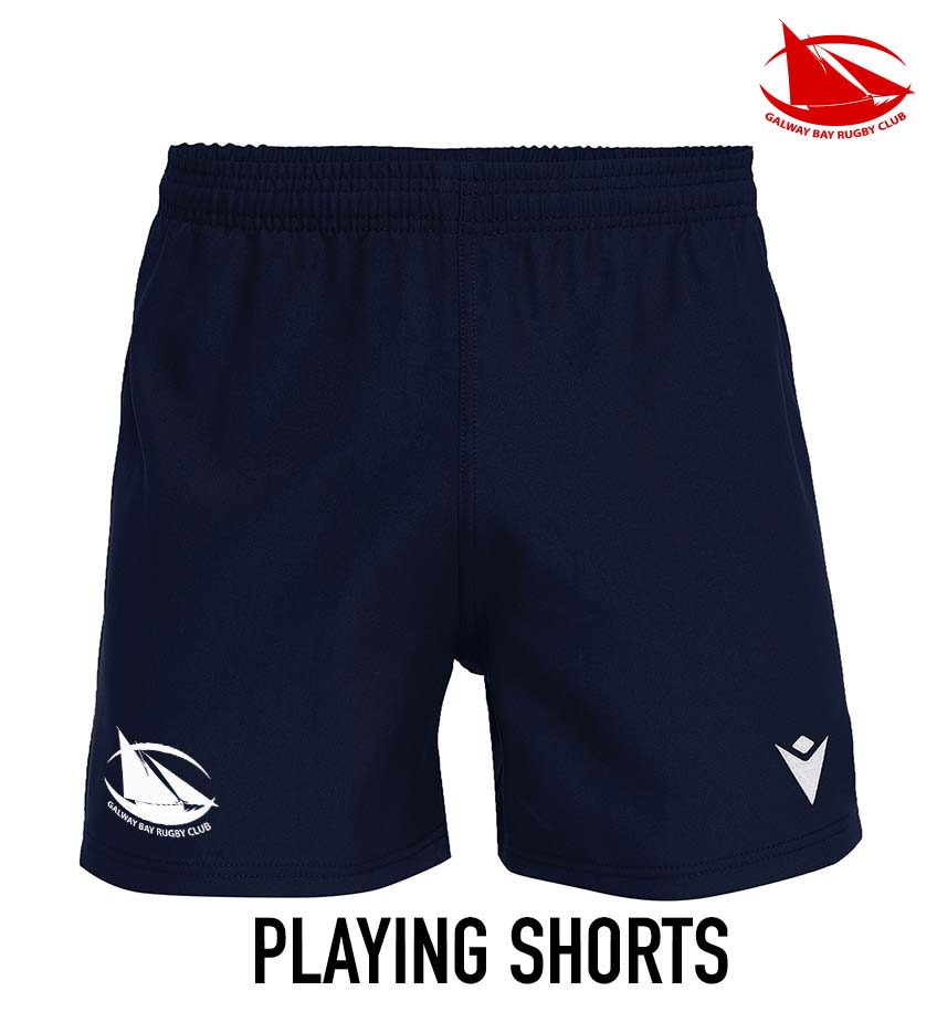 Galway Bay RFC Macron Rugby Playing Howlite Shorts - Team Wear Store.ie