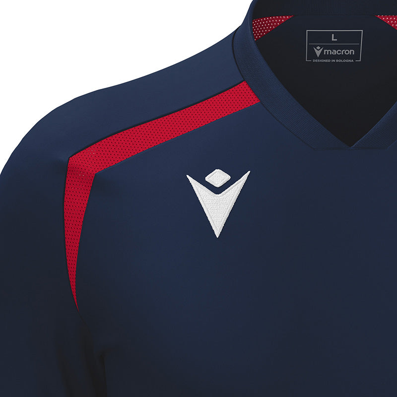 Galway Bay RFC Macron Wyrm Tee Close Up