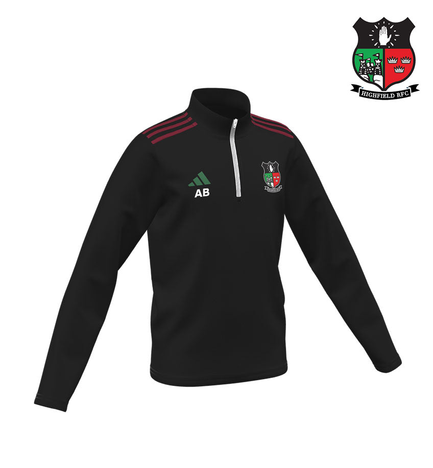 Highfield RFC Adidas Custom Entrada 1/4 Zip Training Top