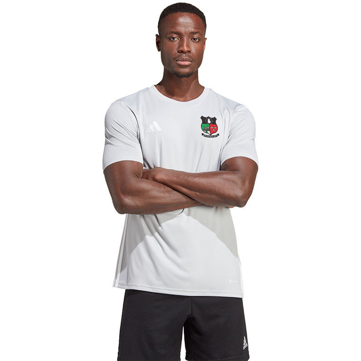 Highfield RFC Adidas Tabela 23 Tee Grey / White