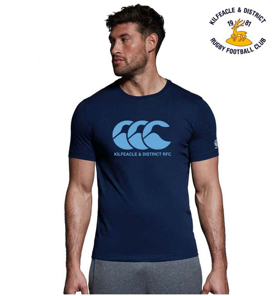 Kilfeacle & District RFC Canterbury CCC Navy Tee