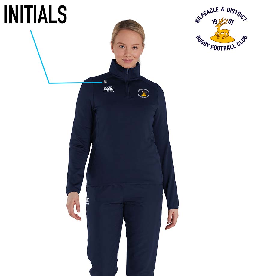 Kilfeacle & District RFC Canterbury Club 1/4 Zip Training Top - Team Wear Store.ie