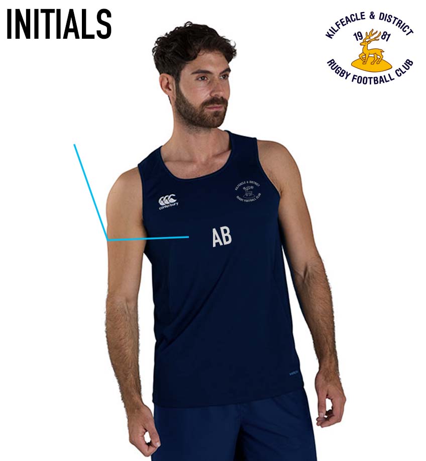 Kilfeacle & District RFC Canterbury Club Dry Singlet - Team Wear Store.ie