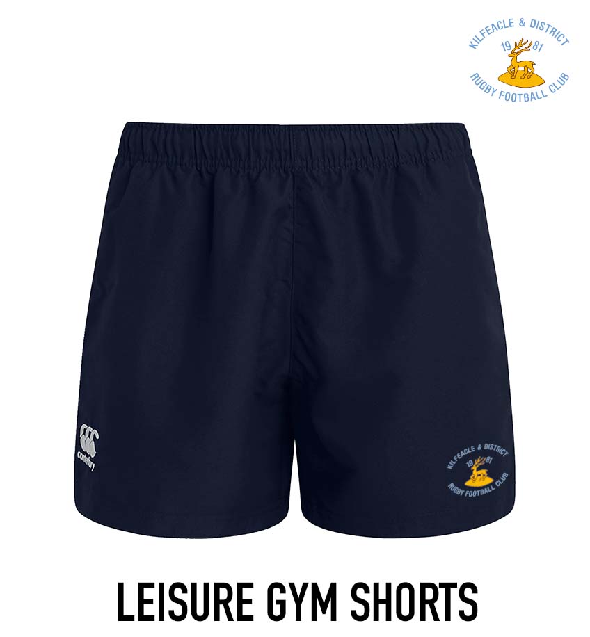 Kilfeacle &amp; District RFC Canterbury Club Gym Short - Team Wear Store.ie