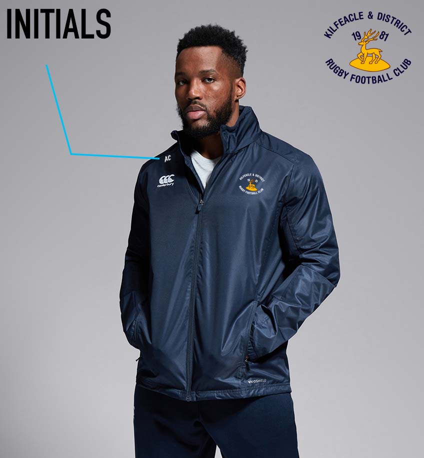 Kilfeacle & District RFC Canterbury Club VAPOSHIELD Rain Jacket - Team Wear Store.ie